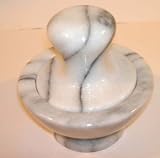 Spice Grinder-white marble