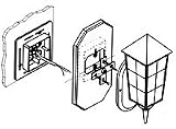 Arlington 8091FDBL Plastic Siding Device Box