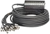 Proco SMA1604FBX-100 16 x 4 Snake XLR Returns 100 ft.