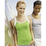 Hyp asbury ladies sleeveless ringer beater tank(HY144) at HYP Apparel
