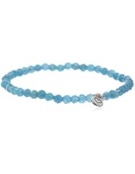Satya Jewelry "Mothers Day" Heart Stretch Bracelet, 7"
