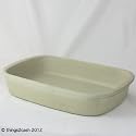 Pampered Chef Family Heritage Stoneware Rectangular Baker #1430