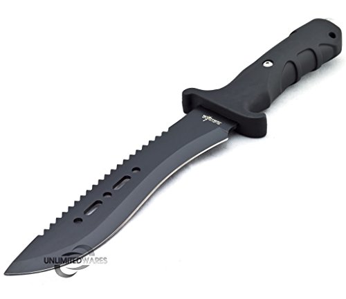 Unlimited Wares Heavy Duty Military Tactical Survival Knife 12-Inch Overall Unlimited Wares Heavy Duty Military Tactical Survival Knife 12-Inch Overall