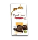 Russell Stover Fine Chocolate Candy Bar Sugar Free Dark Chocolate 2 7/8 Oz. (Pack of Three)
