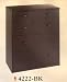 BEAUTIFUL NEW 5-DRAWER CHEST IN BLACK FINISH