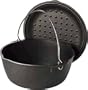 Lodge 5-Quart Cast Iron Dutch Oven with Iron Lid