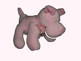 Deluxe Puppy Rattle 25cm - Pink (Russ Berrie)