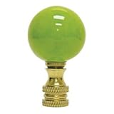 31CDIR7lASL. SL160  Check Out Kiwi Green Ceramic Ball Finial