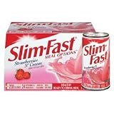 Slim Fast FC3043 Ready to Drink-Strawberries N' Cream-11oz Cans 6pk