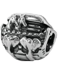 Zable Noahs Ark Inspired Faith Religion Sterling Silver Charm