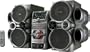 JVC HX-D7 DVD Compact Audio / Video System with 5 DVD Changer