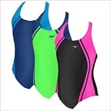 Girls Speedo Sport Splice Racer Swimsuit