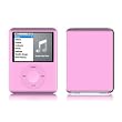 Solid State Pink Design Protective Decal Skin Sticker for Apple iPod nano 3G (3rd Generation) 4GB/ 8GB Player