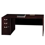 72 Credenza with Left Pedestal