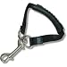 Cetacea Traffic Grip Lead with Rubber Handle 8'' lead (8'' lead - black double ended clip)