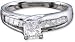 1 3/4 ctw. Certified Princess Cut Platinum Bridal Ring