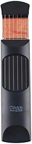 Muse MUSEUNLIMITED Portable Pocket Guitar Practice Tool Gadget 4 Fret Model With Bag Picks For Beginner Student Small-size Black