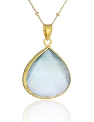 Coralia Leets Jewelry Design Ocean Green Mother-Of-Pearl Doublets Necklace
