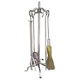 Uniflame 5 PC Stainless Steel Fireset