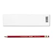 Prismacolor Col-Erase Pencil with Eraser, Carmine Red Lead/Barrel, 12 per Box (20045)