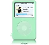 Gelz Silicone Case for iPod 5th gen (60-80 GB) in Green