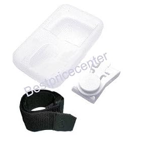 Creative Vision M 60gb Video Protectective Silicone Cover for Creative Zen Vision M 60g + Screen Protector for Zen Vision M 60gb Case + Universal Armband for Zen Vision M 60gb Case (Many Color Available).