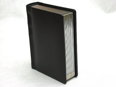 Professional 5x7 Black Silver Edged Wedding Photo Album 20 Photos