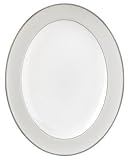 Monique Lhuillier for Royal Doulton Pointe d'Esprit 13-1/2-Inch Platter