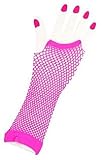 from Pams Pink Fishnet Fingerless Gloves