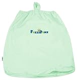 FuzziBunz In and Out Mess Free Hanging Diaper Storage Laundry Bag, Mint