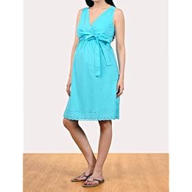 Motherhood Maternity: sleeveless faux wrap maternity dress