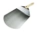 Pizzacraft PC0200 15.75 x 10 Stainless Pizza Peel with Folding Hardwood Handle