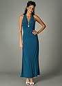 Plunging V-Cut Open Back Sheath for Bridesmaid Formal Prom