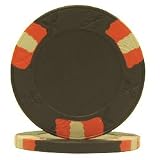 100 NEXGEN Lucky Bee Edge Spot Poker Chips - Black
