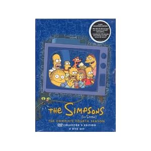 Les Simpson : L'Intégrale Saison 4 - Édition 4 DVD