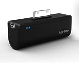 Rapid 2200mAh Mobile External Battery/Charger For iPod, iPhone 3g/4 & iPad - Black By TEDIM