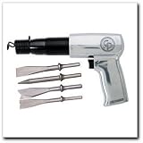 Chicago Pneumatic CP715K Heavy Duty Zip Gun Hammer with 4 Chisels