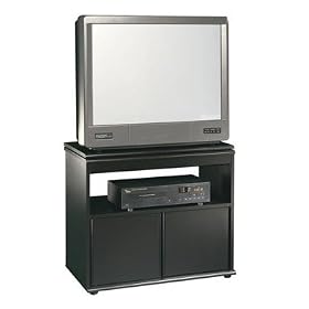 Beginnings Swivel-Top TV Stand - Black by Sauder