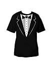 TUXEDO MEN'S BLACK T-SHIRT MEDIUM