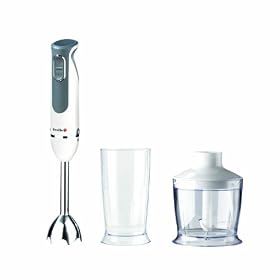 Breville VHB068 500 W White and Stainless Steel Hand Blender Set