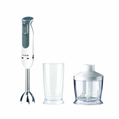 Breville VHB068 500 W White and Stainless Steel Hand Blender Set