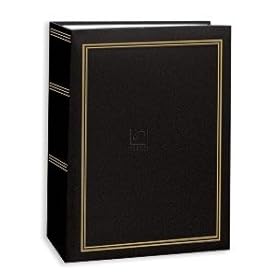 4X6 1-UP 100 PHOTO MINI-MAX POCKET ALBUM - BLACK - Photo Album