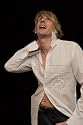 Helios : Men's Long Sleeve White Clubbing Shirt, Linen/cotton High Quality, with Embroidery, Details and Hand Stitching