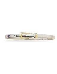 MMA Silver - Belt Bracelet with Brass Buckle