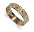 Genuine 10 KT Yellow Gold Dolphin Slim Ring 10K Band Size 8