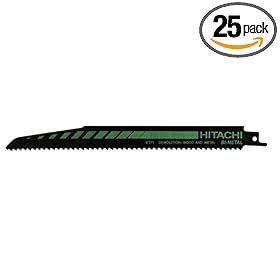 Hitachi 725350B25 9-Inch 6 TPI Demolition Blade - 25 Pack
