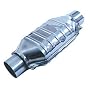 Magna Flow 94300 Series Universal Catalytic Converters (High-Flow, Oval) Cat 3 Inch IN/OUT Cat 3 Inch IN/OUT
