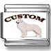 Kuvasz Dog Custom Photo Italian Charm