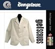 Georgetown Hoyas Scrub Style Short Consultation Jacket from GelScrubs (with G Logo)
