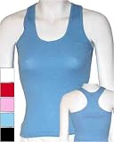 American Apparel 2X1 Rib Racerback Tank Top - Beater Style